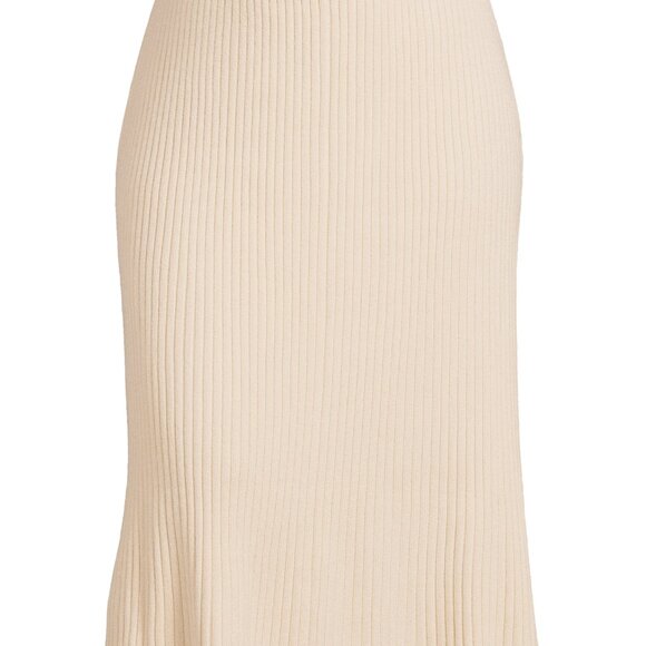 Terra & Sky Women's Plus Size Sweater Skirt Black - Picture 4 of 4